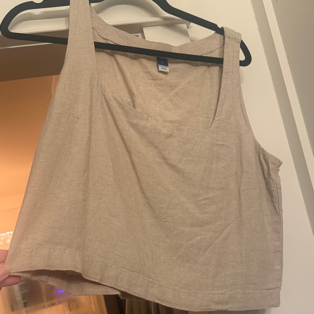 Old Navy Beige Tank Top